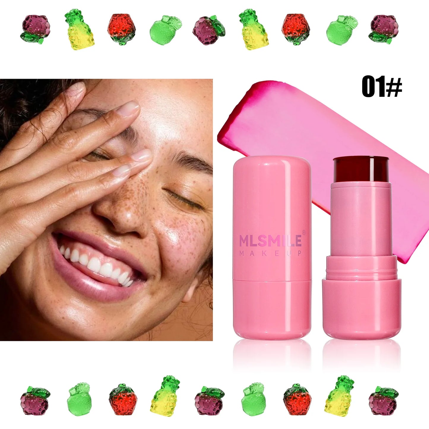 Water Jelly Tint Stick — Lip & Cheek Stain