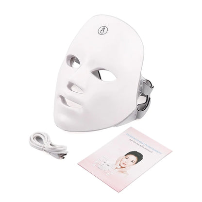 7-Color LED Photon Therapy Face Mask