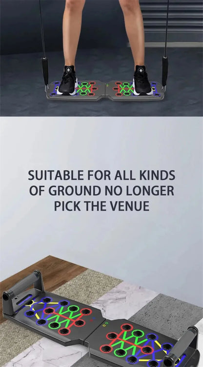 Push Up Board Set – Multifunctional Foldable Fitness Trainer
