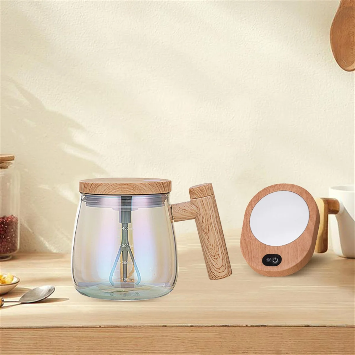 B98A-Auto Stirring Mug Powerful Self Mixing Coffee Mug For Coffee Tea Cup
