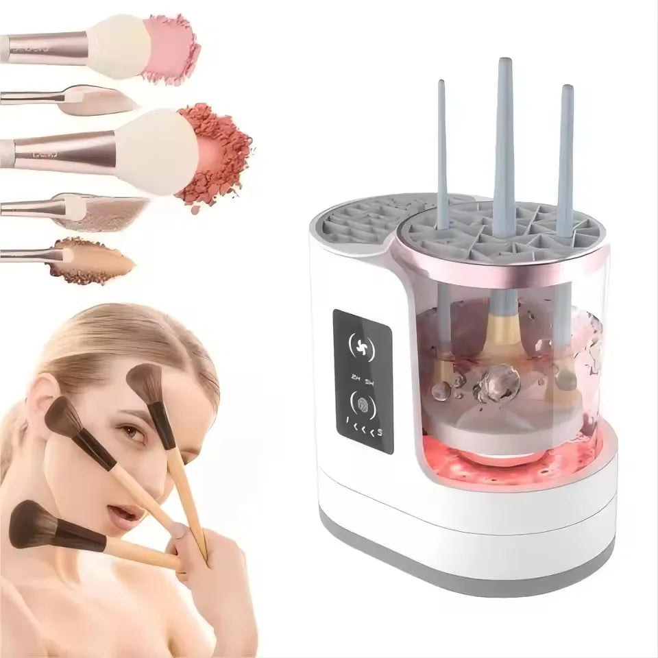 Professional Electric Makeup Brush Cleaner & Dryer Station | USB Plug