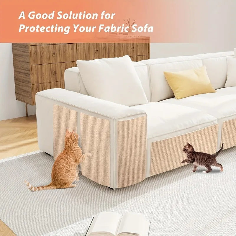 Cat Scratching Mat – Self-Adhesive Furniture Protector for Healthy Claws (30x100CM)