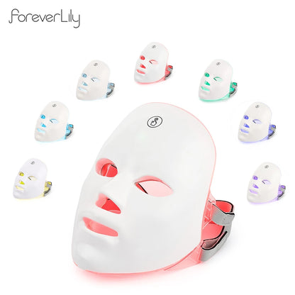7-Color LED Photon Therapy Face Mask