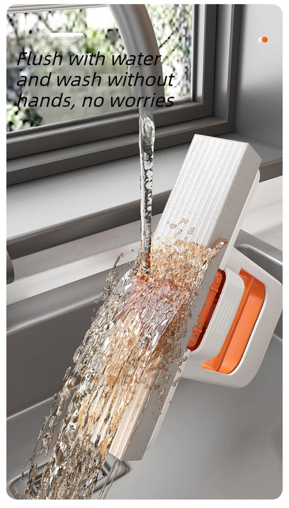 Primeza Mini Mop | Retractable Wet & Dry Cleaning Mop for Kitchen, Bathroom & Car