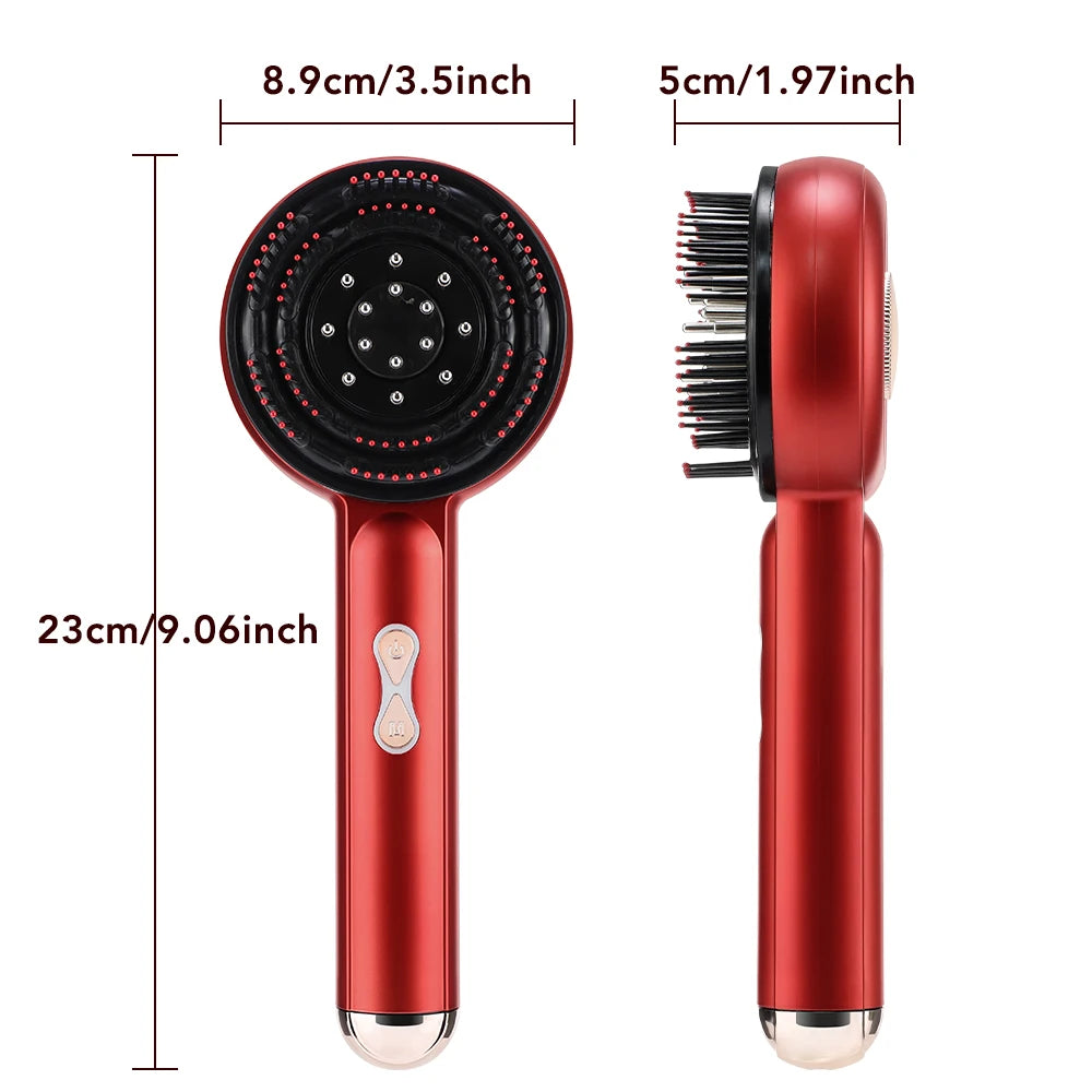 Electric Vibration Scalp Massager & Hair Growth Comb