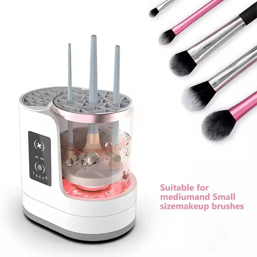 Professional Electric Makeup Brush Cleaner & Dryer Station | USB Plug