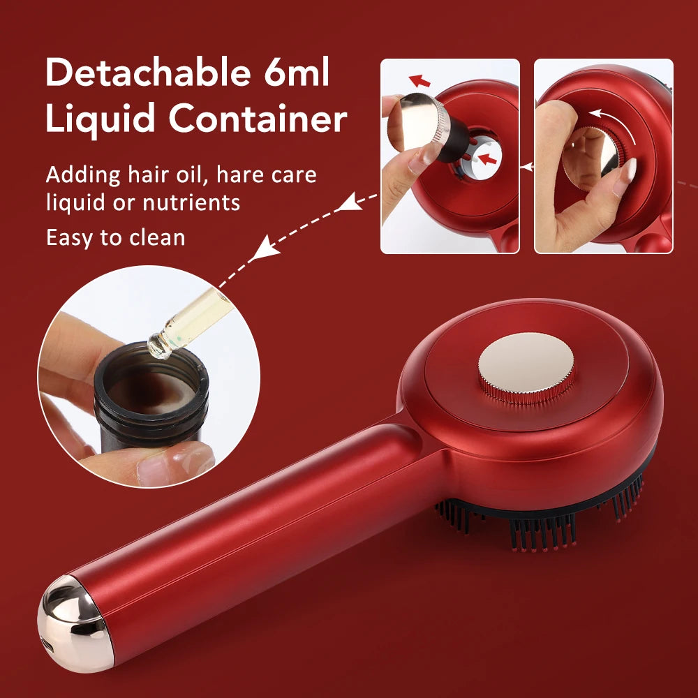 Electric Vibration Scalp Massager & Hair Growth Comb