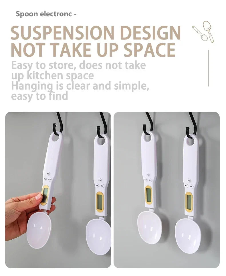 Mini Digital Spoon Scale – 0.1g to 500g Precision Kitchen Scale