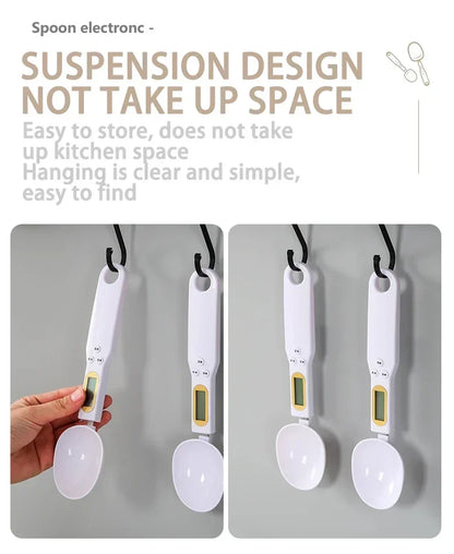 Mini Digital Spoon Scale – 0.1g to 500g Precision Kitchen Scale