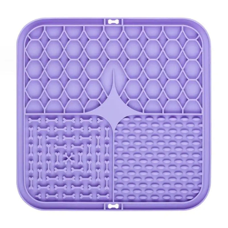 Silicone Lick Mat for Dogs & Cats | Slow Feeder with Suction Cups