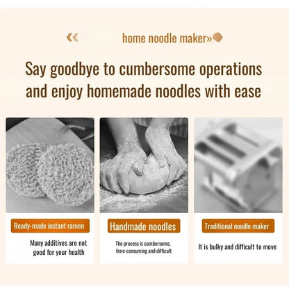Electric Cordless Noodle Maker – 5 Shapes | Portable Handheld Press