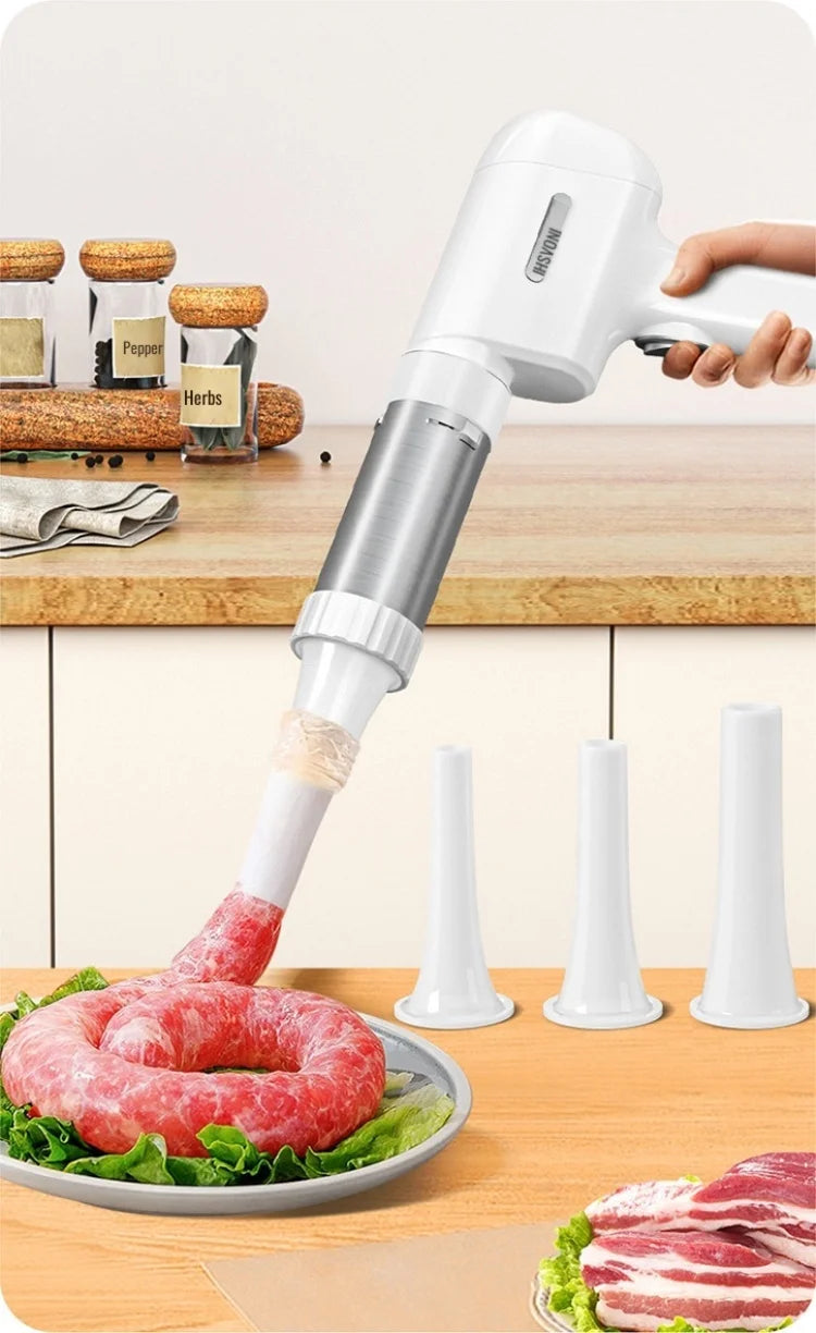 Electric Cordless Noodle Maker – 5 Shapes | Portable Handheld Press