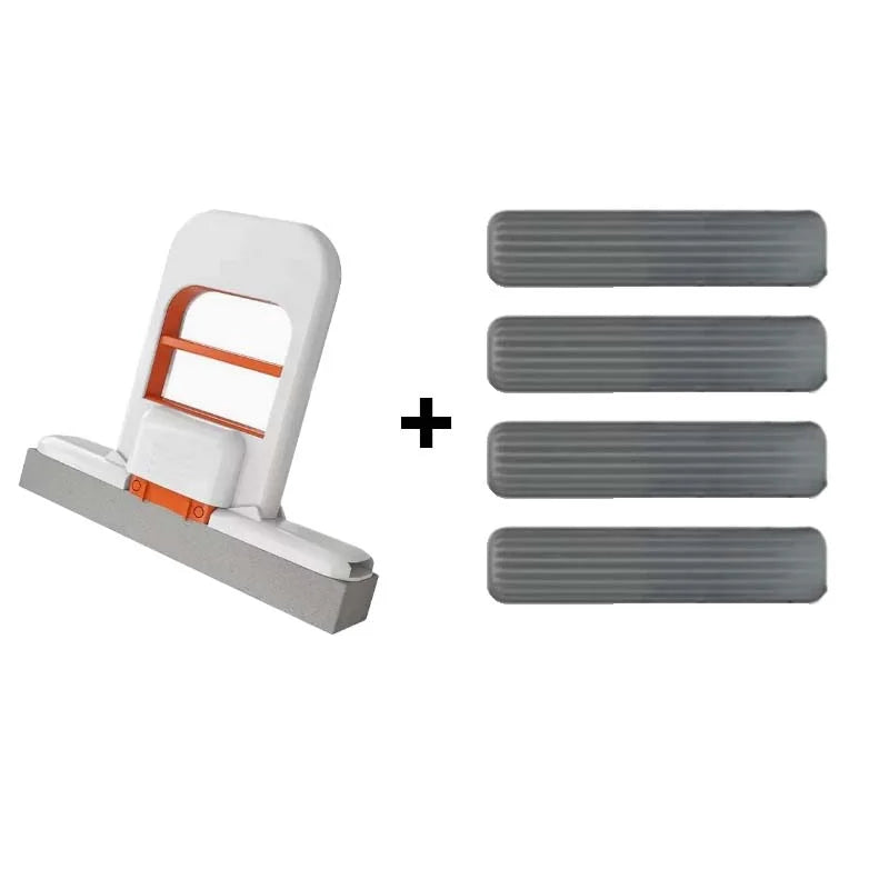 Primeza Mini Mop | Retractable Wet & Dry Cleaning Mop for Kitchen, Bathroom & Car