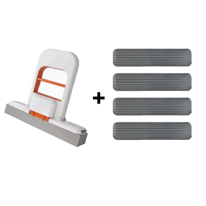 Primeza Mini Mop | Retractable Wet & Dry Cleaning Mop for Kitchen, Bathroom & Car
