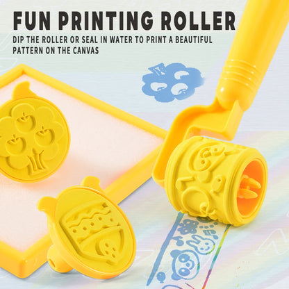 Water Doodle Mat Kids Painting Writing Color Doodle Drawing Mat Toy Bring Magic Pens Educational Toys for Girl Boy Toddler Gift