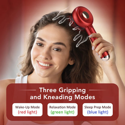 Electric Vibration Scalp Massager & Hair Growth Comb