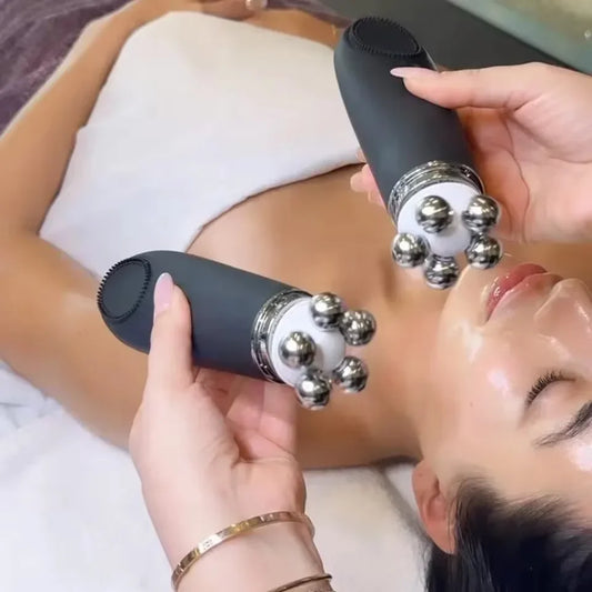 4-in-1 Electric Facial Cleansing Brush | Blackhead Remover, Exfoliator & Skin Massager