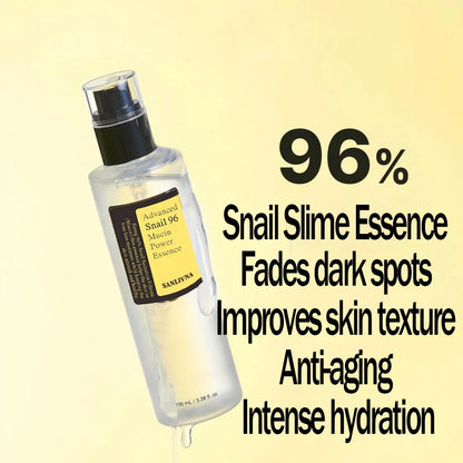 96% Snail Mucin Brightening & Anti-Aging Facial Essence