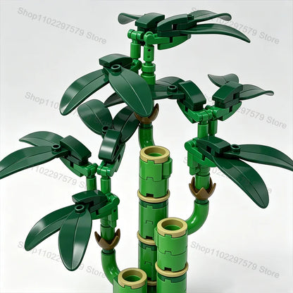 Bouquet Blossom Building Blocks Set Creative DIY Flower Toys for Kids and Adults Perfect for Holiday Party Decorations and Gifts