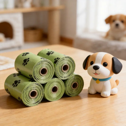 Dog Poop Bags – Large Refill Rolls (15 Bags/Roll)
