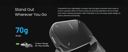 Cheerdots 2 Detachable Air Mouse – Wireless Touchpad & AI Recording