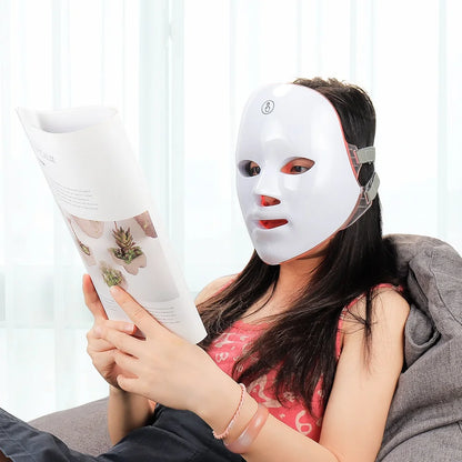 7-Color LED Photon Therapy Face Mask