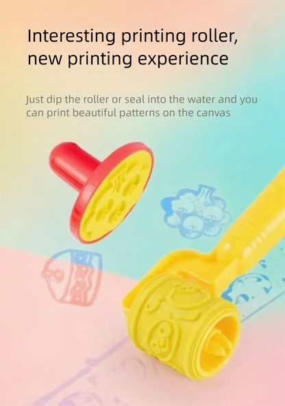 Magic Water Drawing Mat Extra Large Water Doodle Toy Set Painting Board Children Educational Toys Gift for Kids Multiple Size