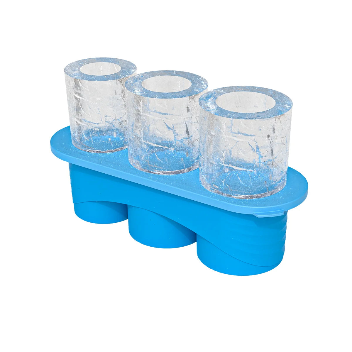 Cylinder Ice Cube Tray for Stanley Cup – Silicone Mold with Lid & Stanley Accessories