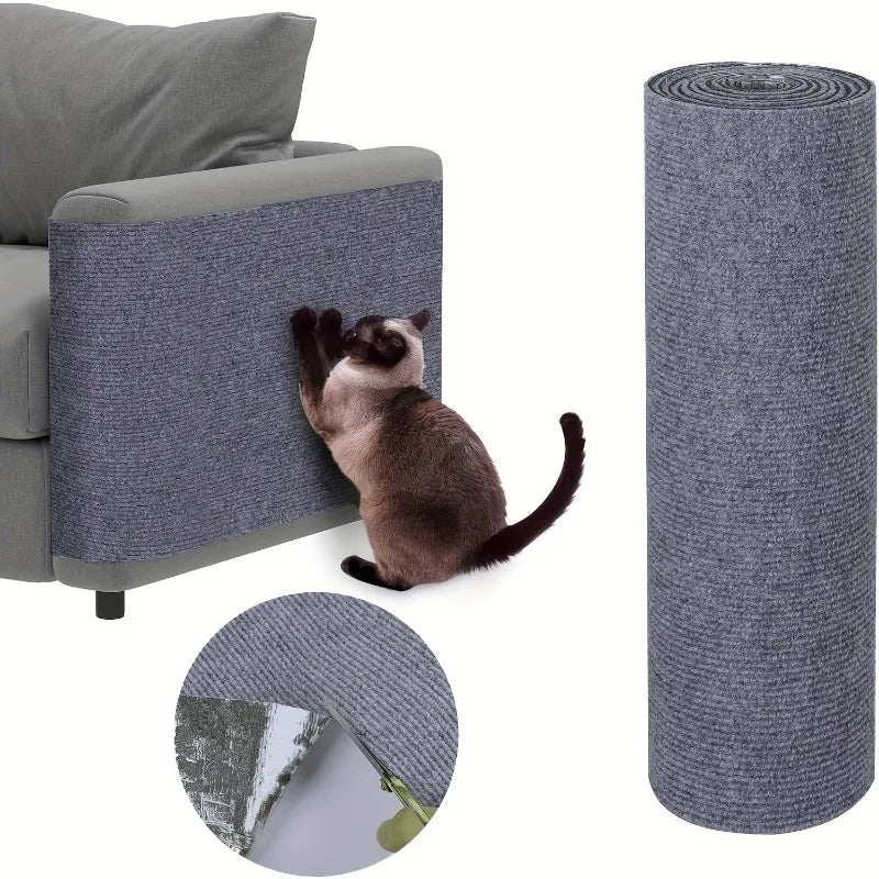 Cat Scratching Mat – Self-Adhesive Furniture Protector for Healthy Claws (30x100CM)