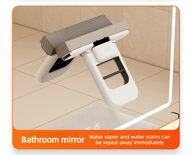 Primeza Mini Mop | Retractable Wet & Dry Cleaning Mop for Kitchen, Bathroom & Car