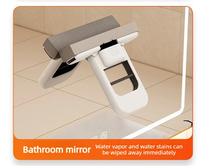 Primeza Mini Mop | Retractable Wet & Dry Cleaning Mop for Kitchen, Bathroom & Car
