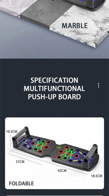 Push Up Board Set – Multifunctional Foldable Fitness Trainer