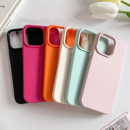Leather-Style Soft TPU Phone Case – Shockproof & Anti-Scratch | iPhone 11 to 17 Pro Max, Air