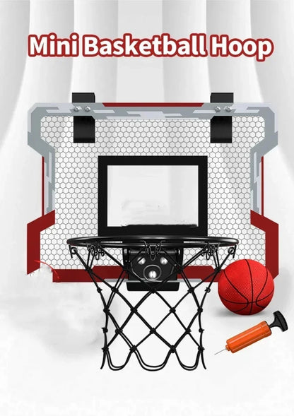 Kids Mini Basketball Hoop Set – Wall Mount with Scoreboard Option