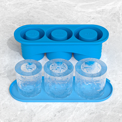 Cylinder Ice Cube Tray for Stanley Cup – Silicone Mold with Lid & Stanley Accessories