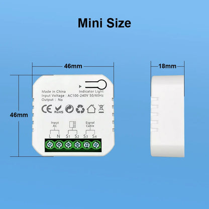 Smart WiFi Garage Door & Sliding Gate Controller | App Remote | Tuya Compatible
