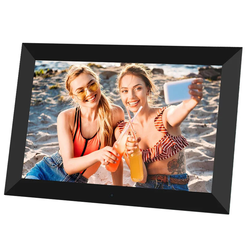 10 Inch Digital Photo Frame | 1280x800 HD IPS | 1080P Video | Music | Calendar | Remote Control