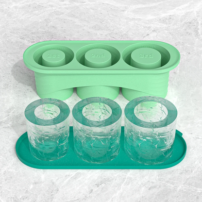 Cylinder Ice Cube Tray for Stanley Cup – Silicone Mold with Lid & Stanley Accessories