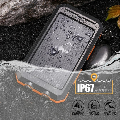 Solar Power Bank 80000mAh – Portable Charger with LED Light for All Smartphones