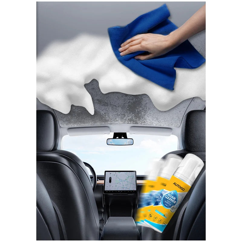 4-in-1 Multi-Enzyme Foam Cleaner — All-Purpose No-Rinse Deep Clean Spray