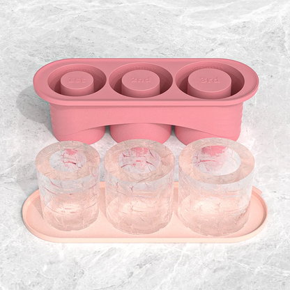 Cylinder Ice Cube Tray for Stanley Cup – Silicone Mold with Lid & Stanley Accessories