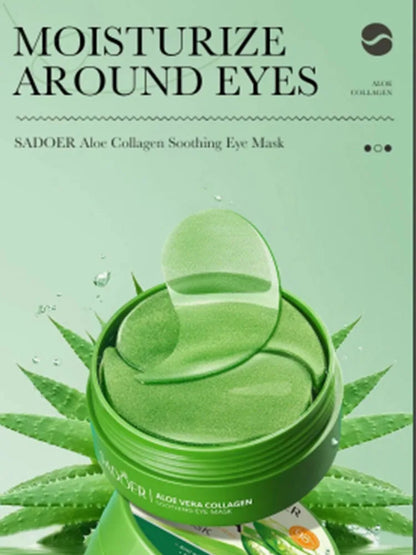 Aloe Vera & Collagen Eye Masks — 60 Pairs