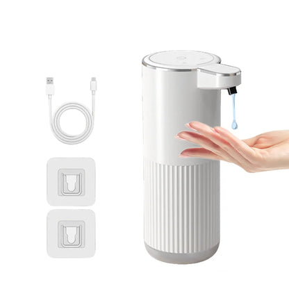 380ML Touchless Automatic Soap Dispenser – Foam & Gel, 4-Speed, IPX5 Waterproof