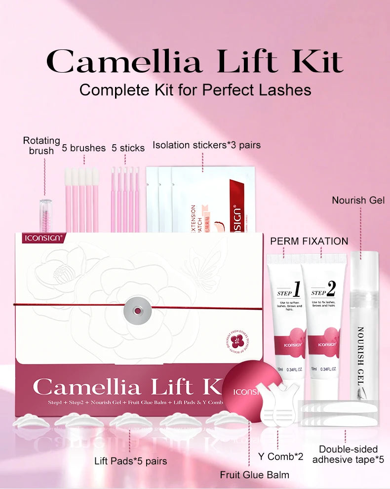 Semi-Permanent Lash Lift & Lamination Kit