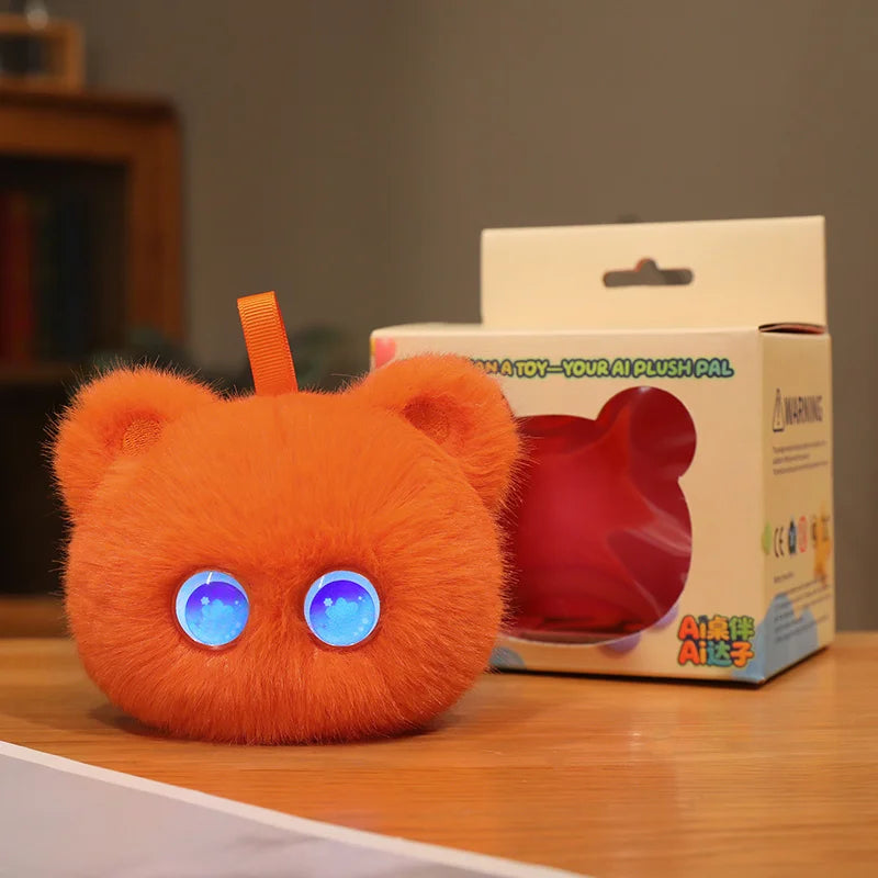 AI Intelligent Cat Plush Toy Voice Conversation Wifi Interactive Smart Robot Doll Emotional Companionship Overseas Edition