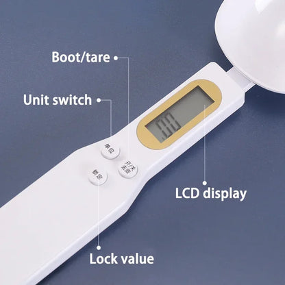 Mini Digital Spoon Scale – 0.1g to 500g Precision Kitchen Scale