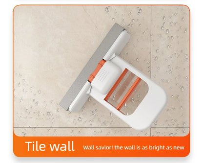 Primeza Mini Mop | Retractable Wet & Dry Cleaning Mop for Kitchen, Bathroom & Car