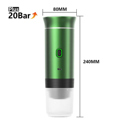 Portable Espresso Coffee Machine – Car, Home & Camping