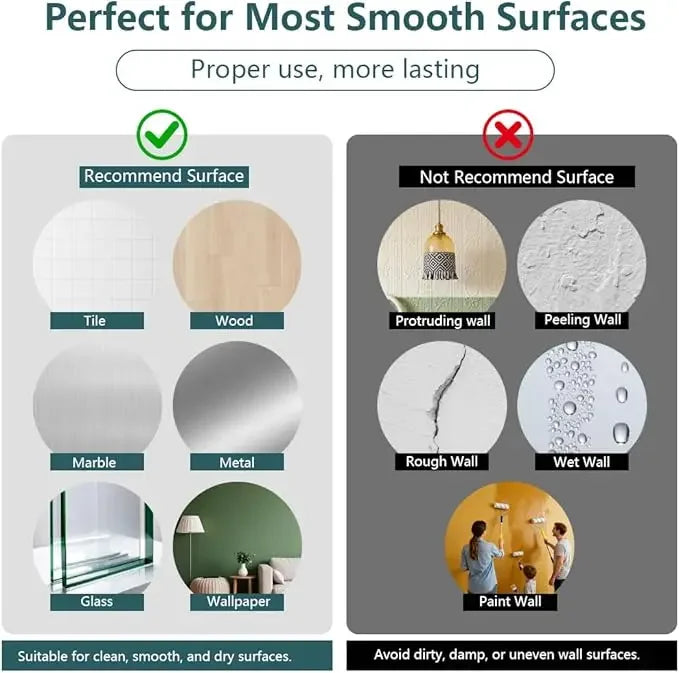 Heavy Duty Picture Hanging Strips | No Drill | Damage-Free | Waterproof Adhesive Hooks