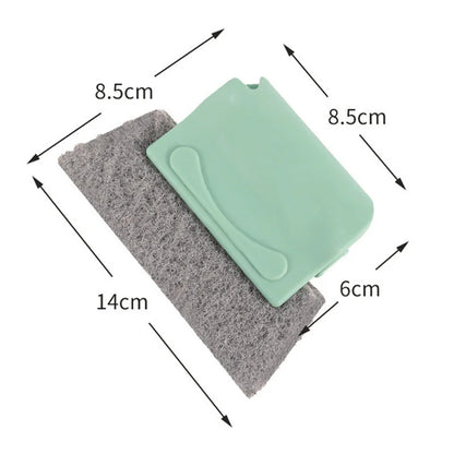Window Groove Cleaning Cloth Kitchen cleaning  Window Cleaning Brush Windows Slot Cleaner Brush Clean  Window Slot Clean Tool